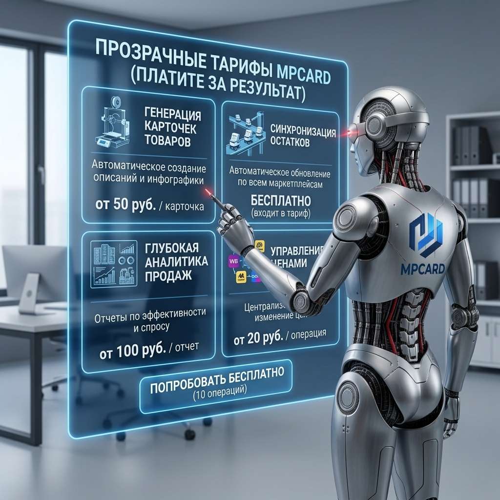 Пример автоматизации MPCARD